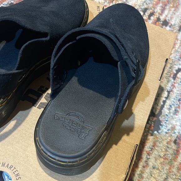 Dr Martens Carlson suede casual sling back mules - Picture 7 of 10